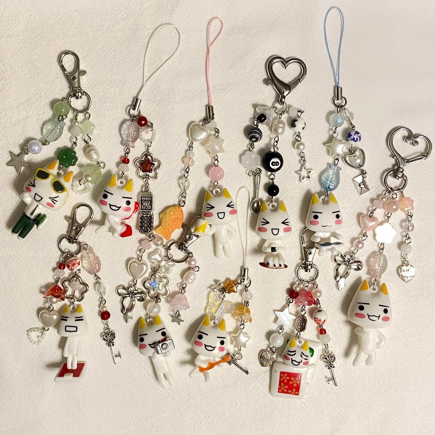 toro keychain and phone charms
