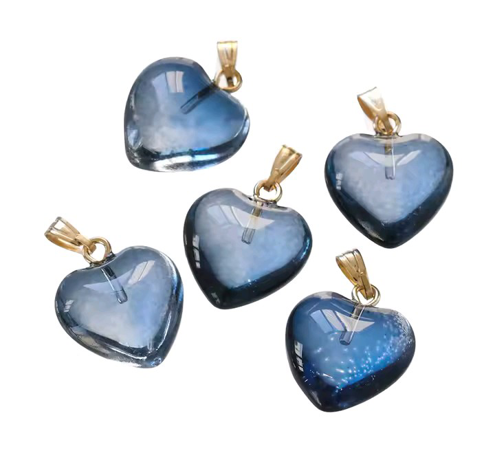glass heart jhumkay