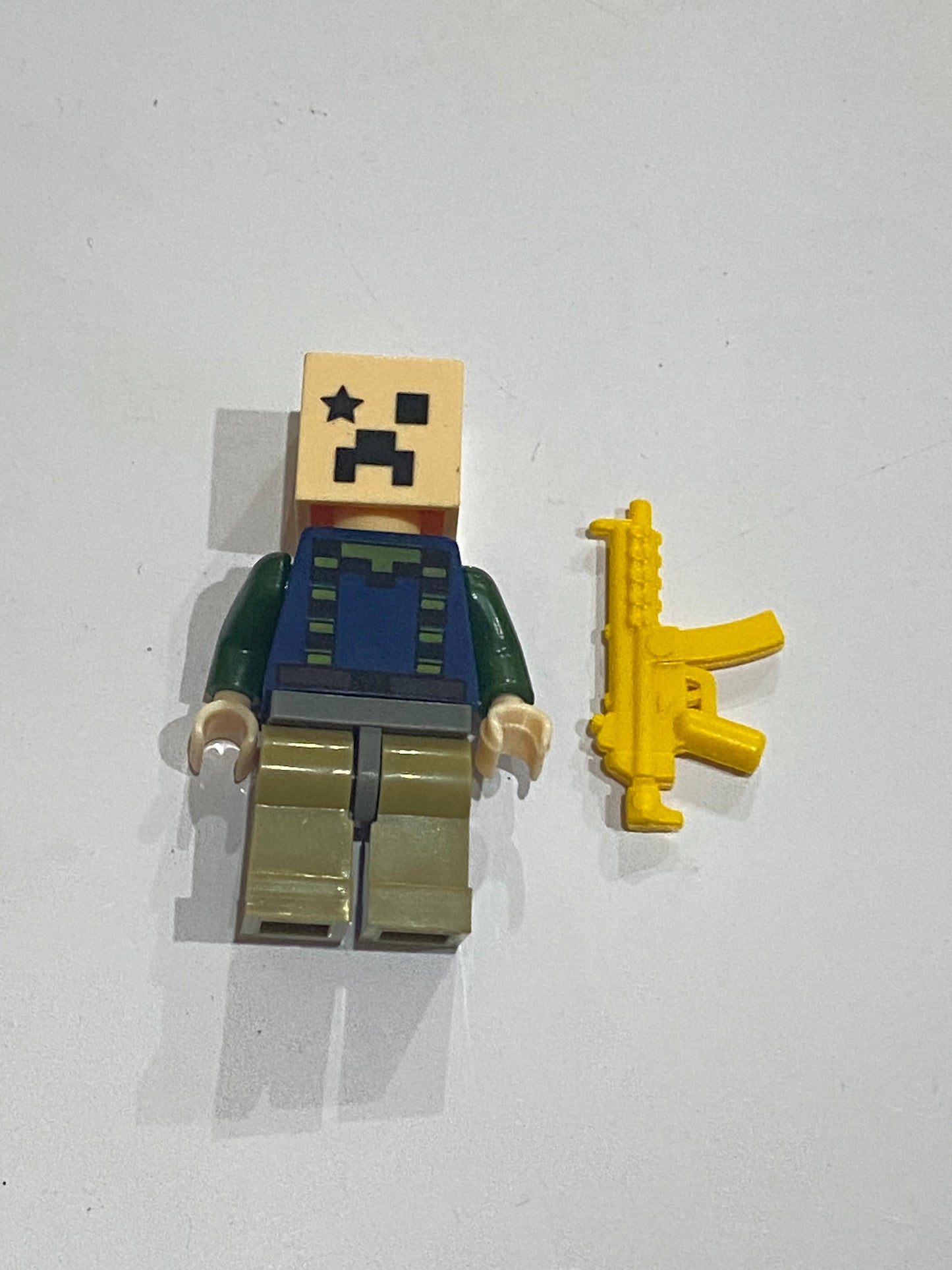 minecraft legos (available as keychains)