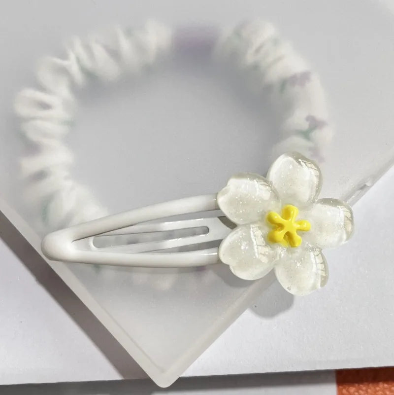 flower hair pins
