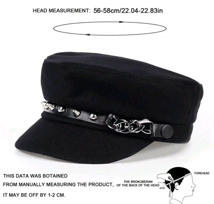 punk style hat