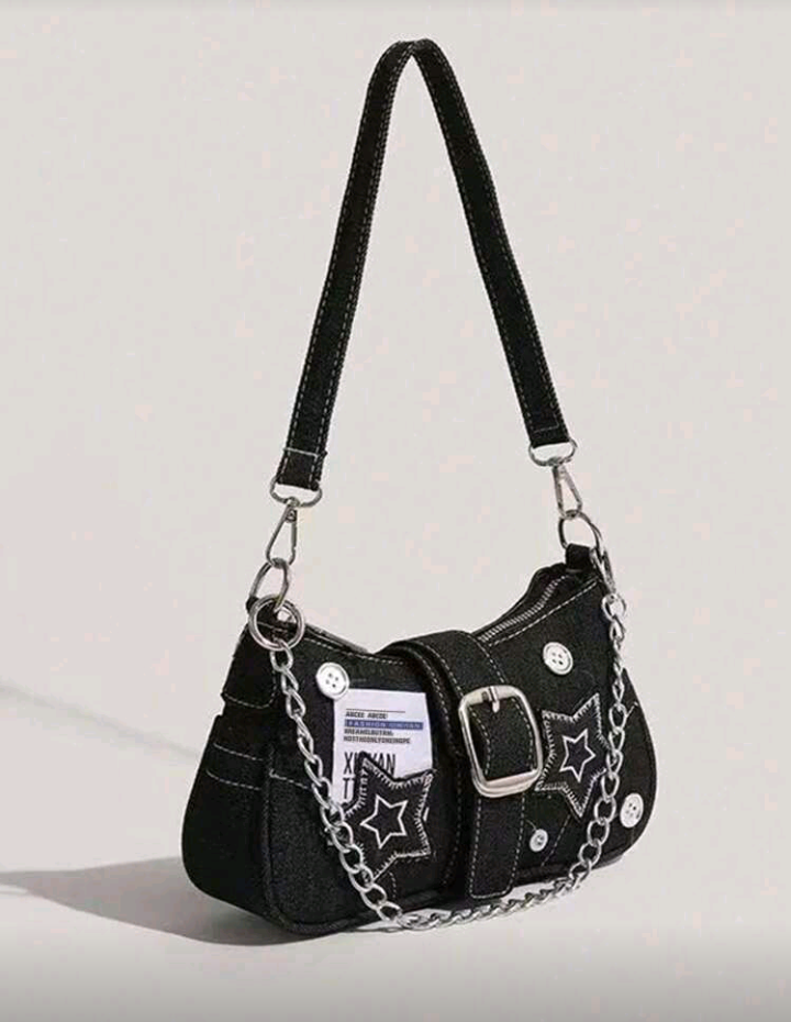 black stars bag