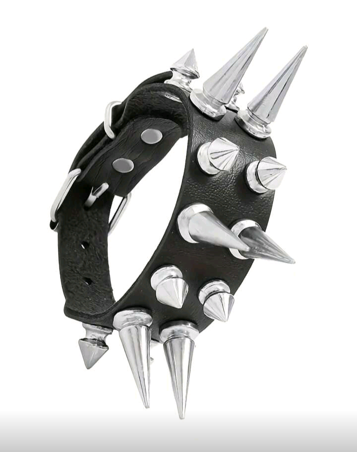 punk spike bracelets part 2