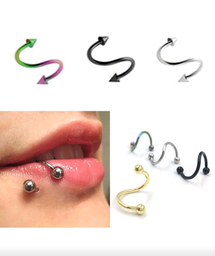 lip piercing 1 pc (stainless steel)