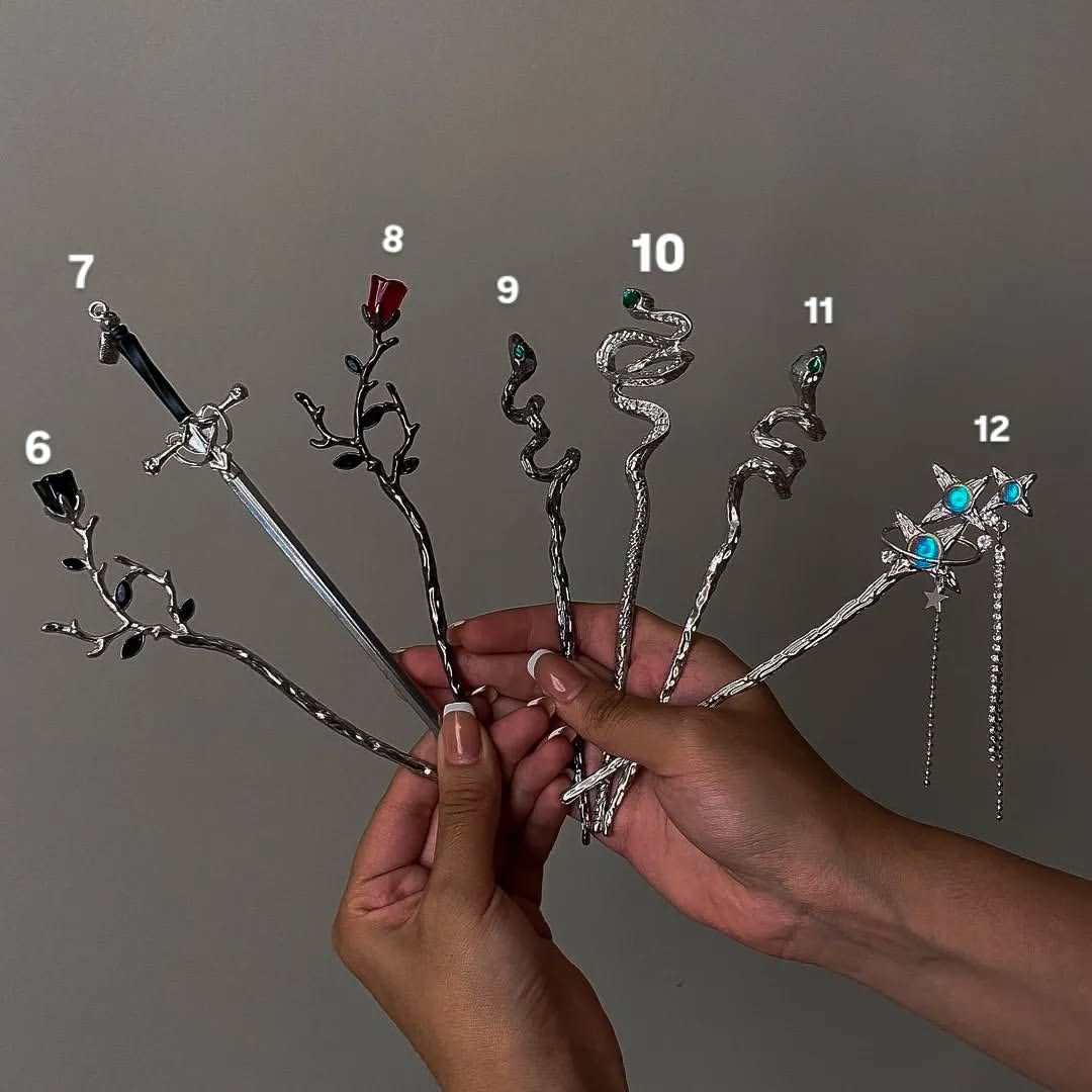grunge hair sticks