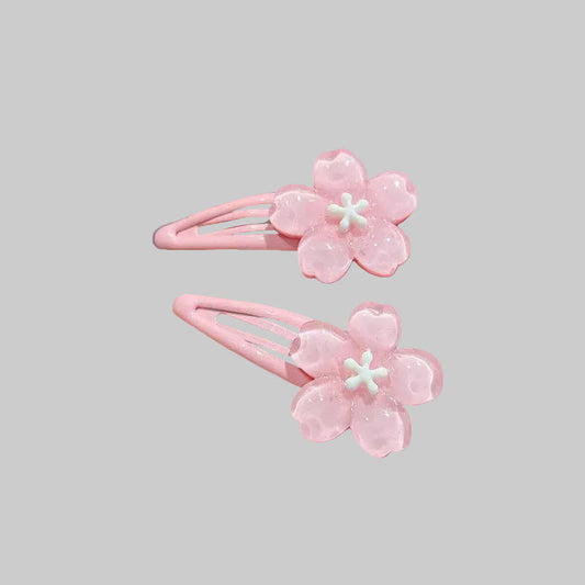 flower hair pins