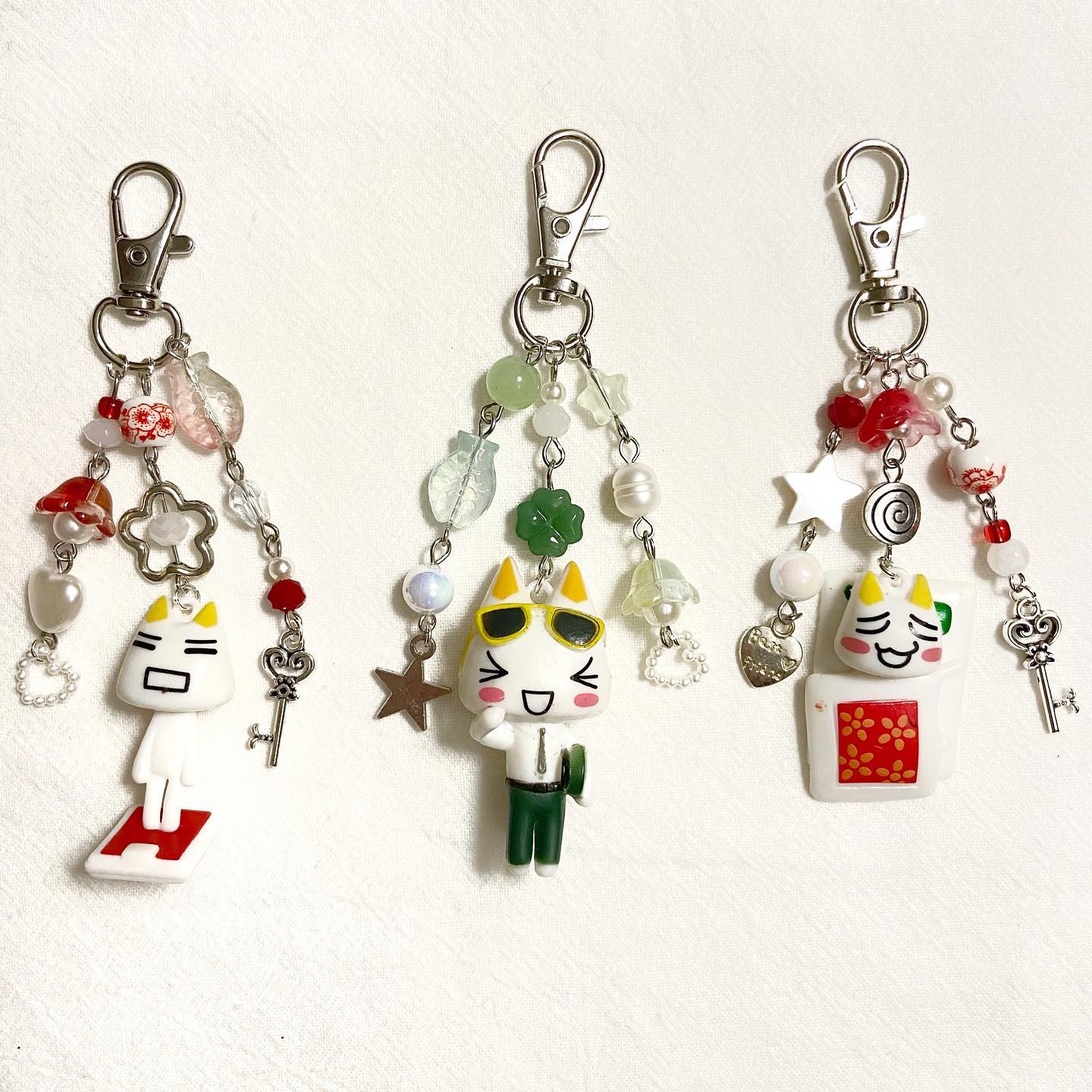 toro keychain and phone charms