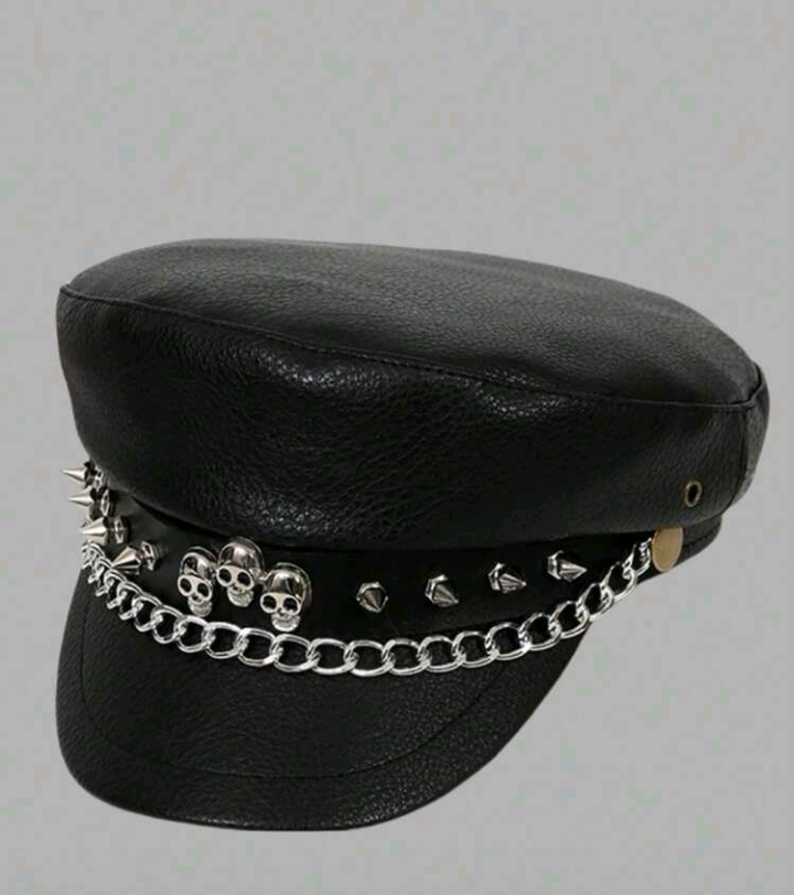 skulls rivet hat