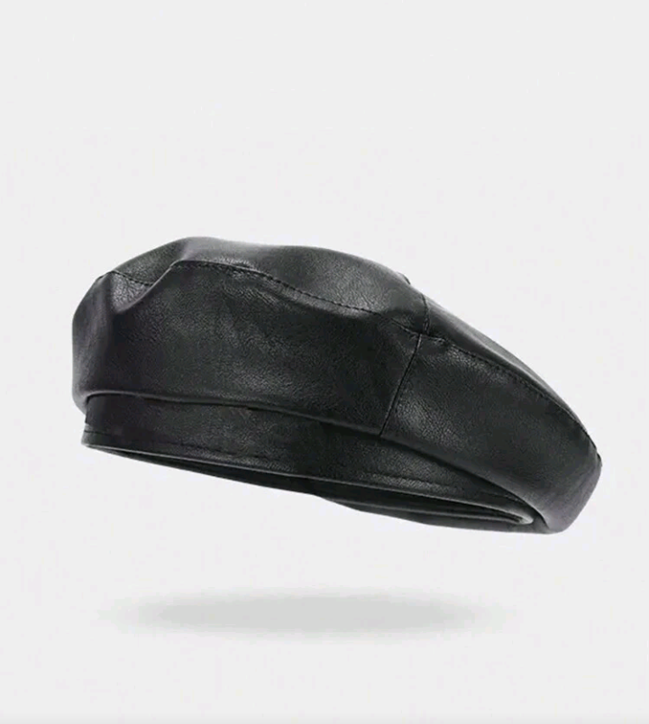 PU leather hat