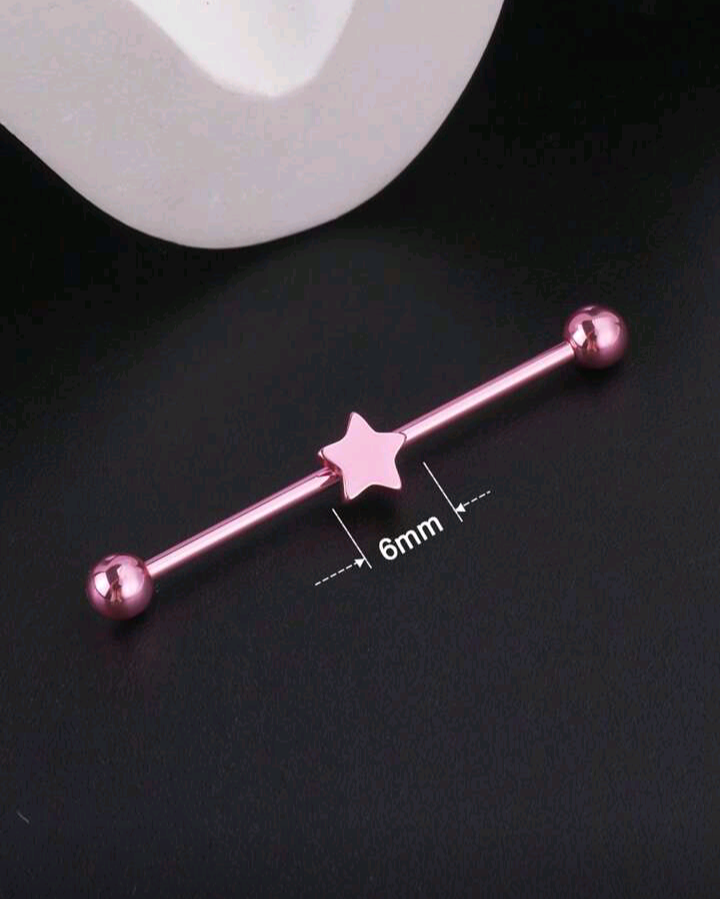 star studs/earrings/septum piercing