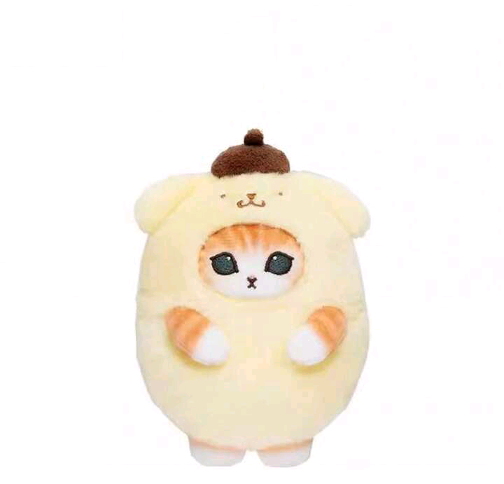 mofusand x sanrio plush series keychains