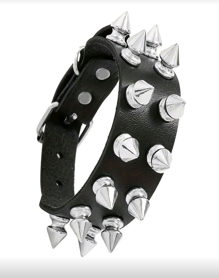 punk spike bracelets part 2