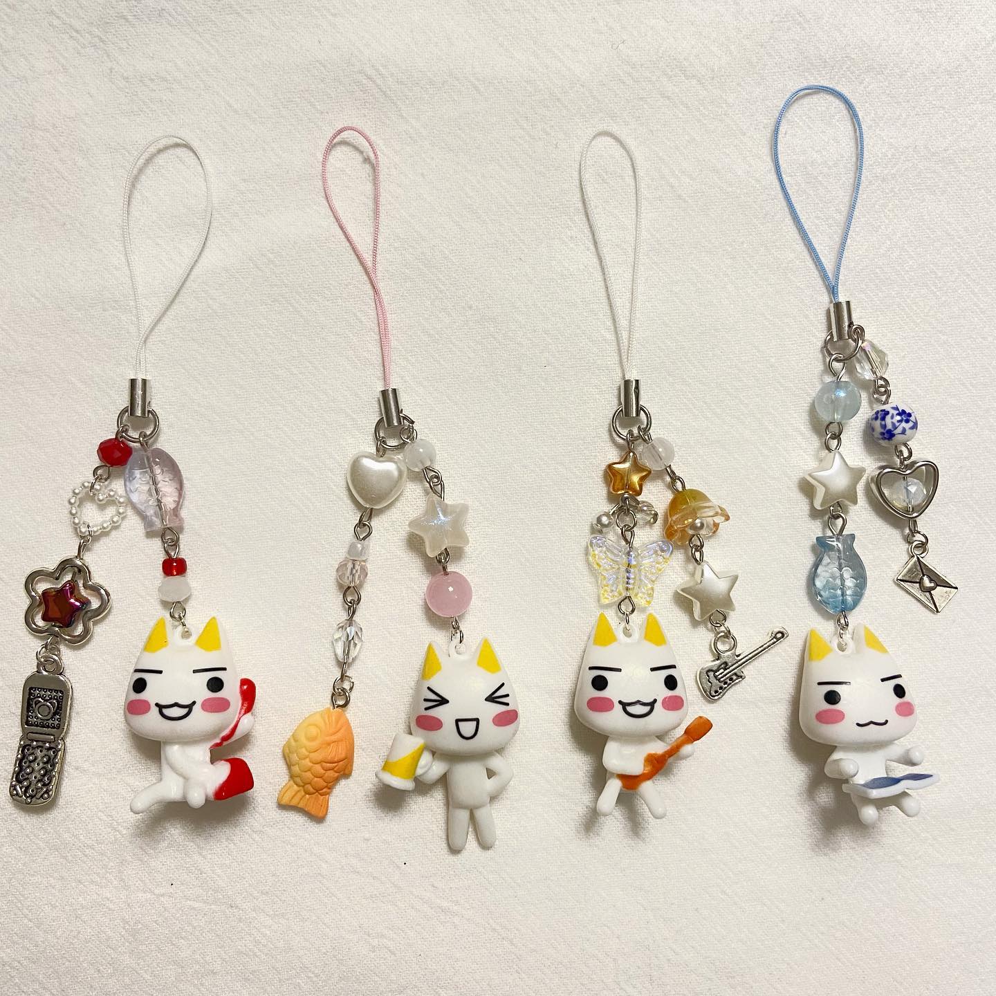 toro keychain and phone charms