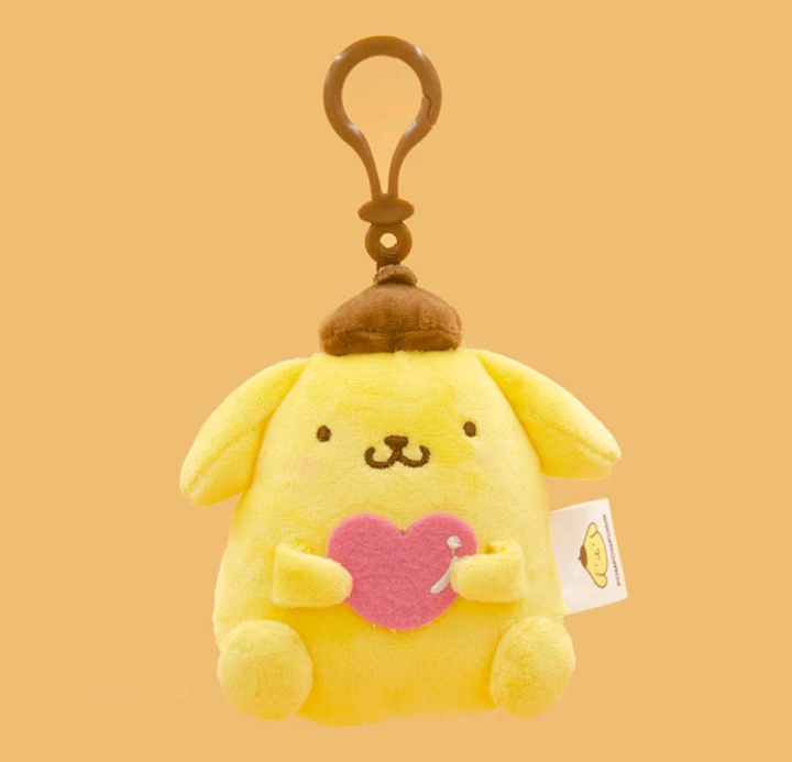 sanrio plush keychains