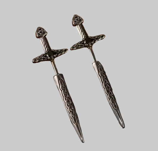 sword earrings