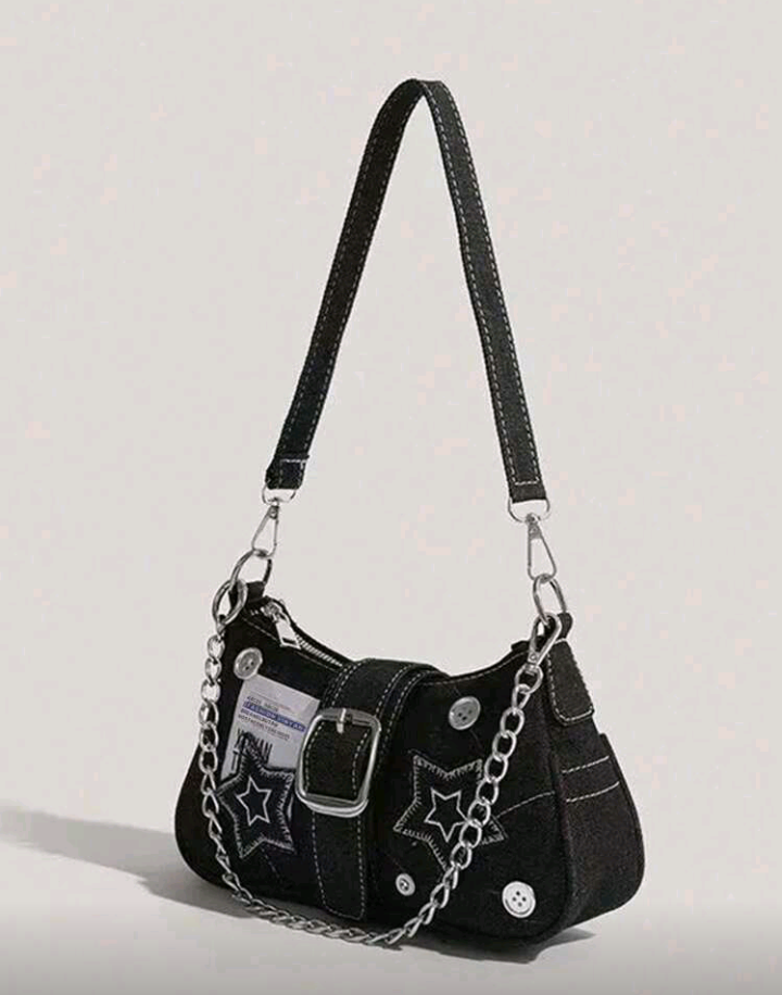 black stars bag