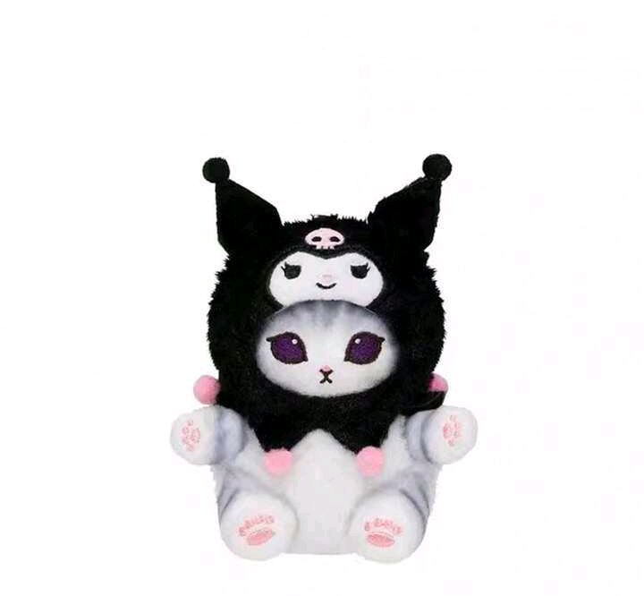 mofusand x sanrio plush series keychains