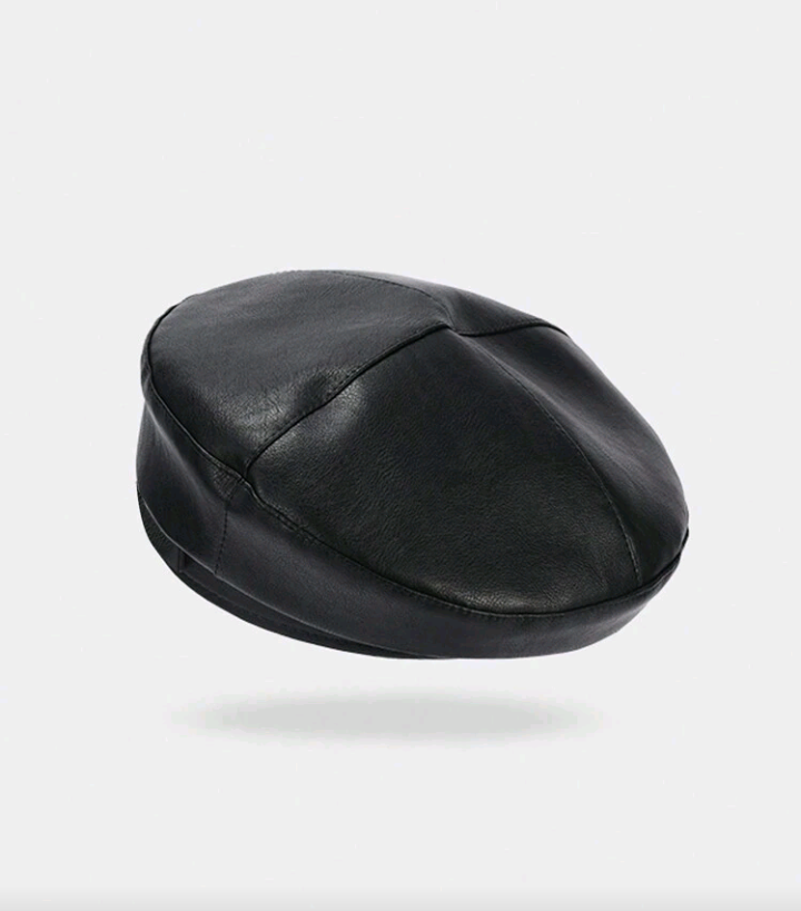 PU leather hat