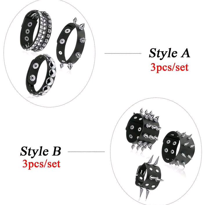 punk spike bracelets