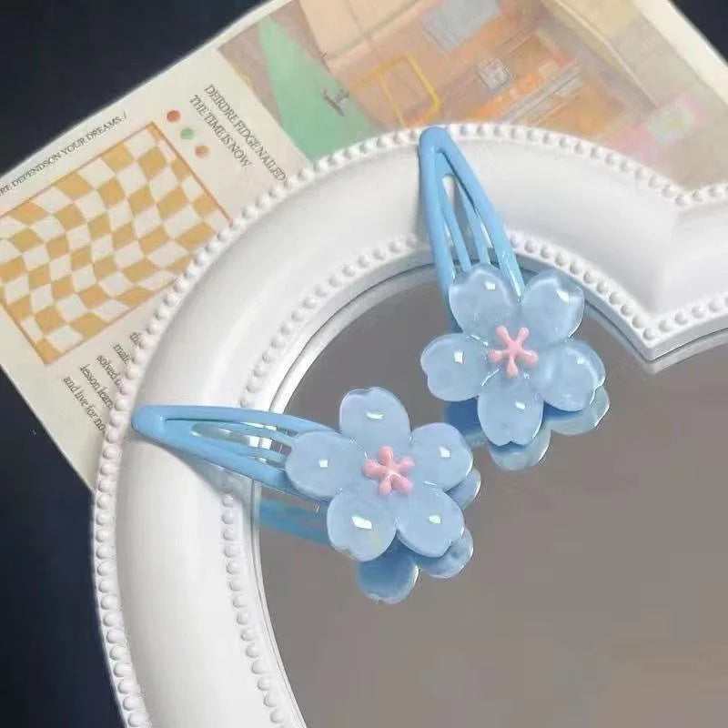 flower hair pins