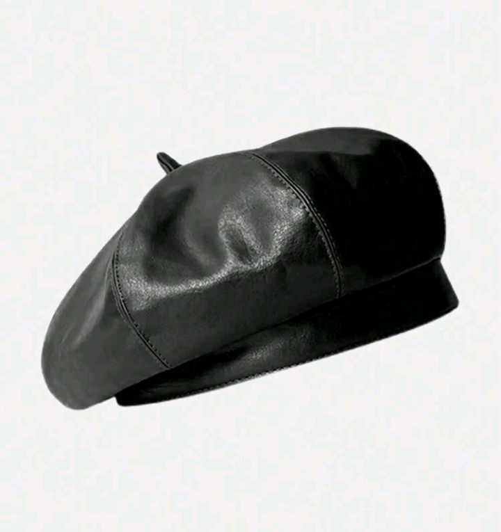 PU leather hat