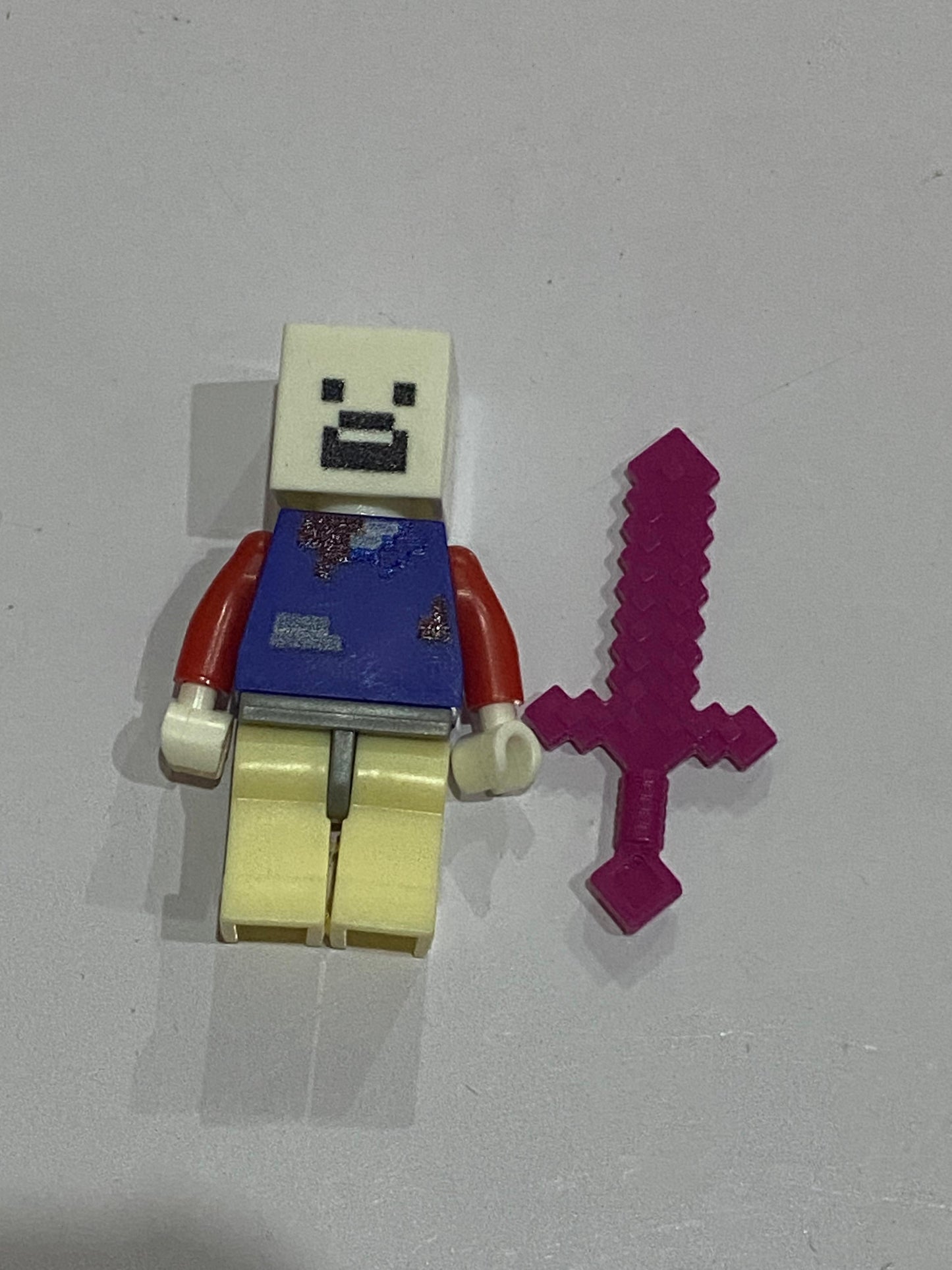 minecraft legos (available as keychains)