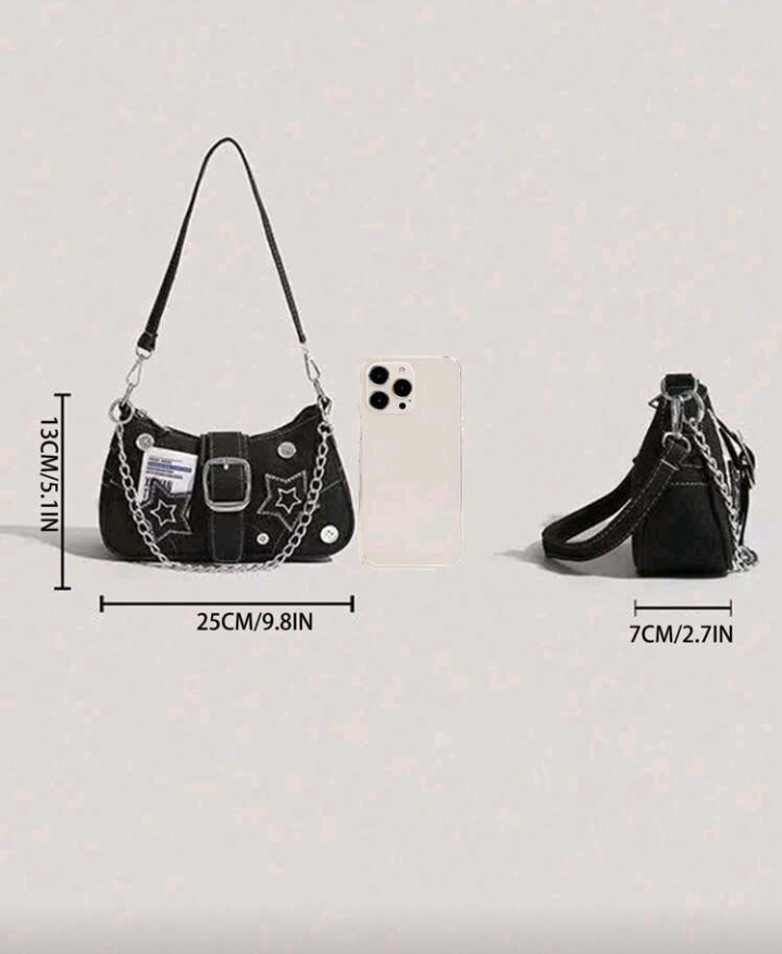 black stars bag