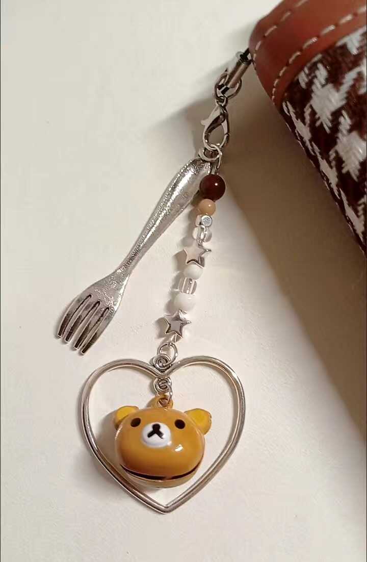 rilakkuma kawaii bell phone charms