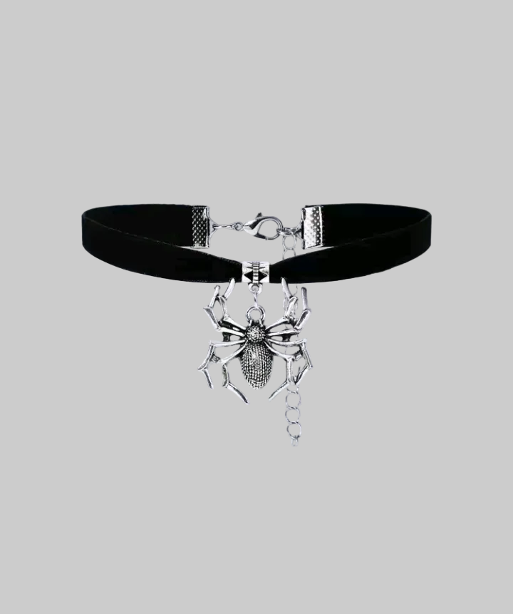 spider choker🕸️