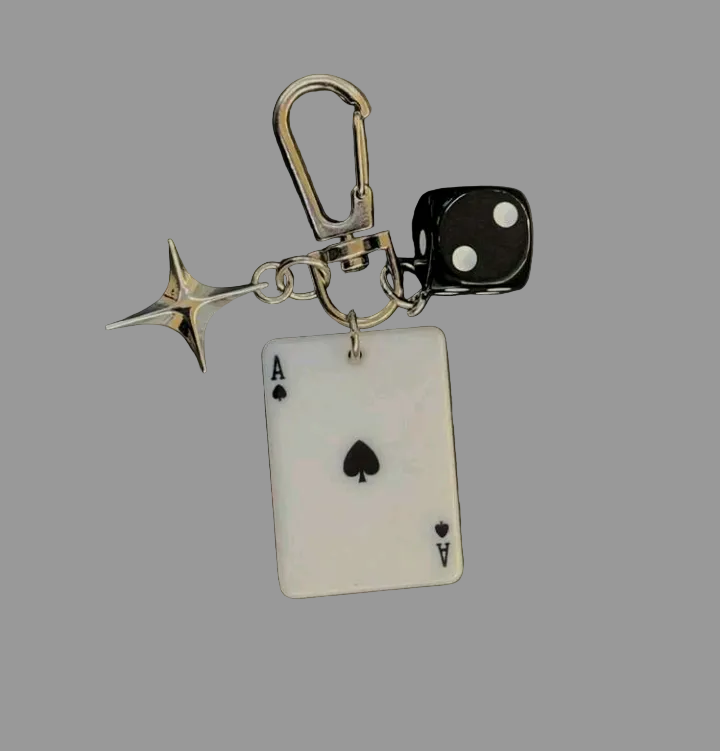 ace of spades keychain