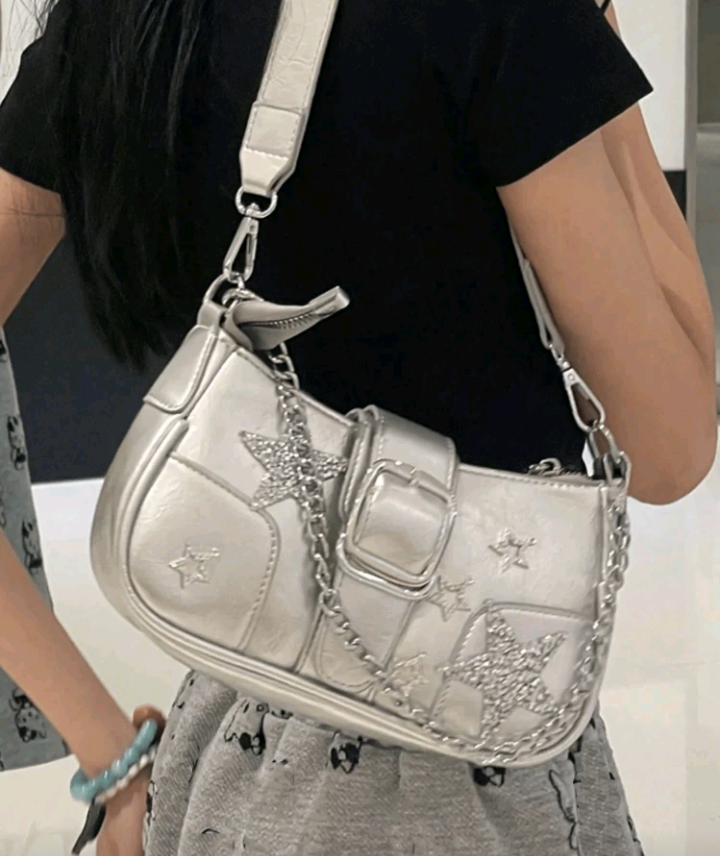 silver chic bag