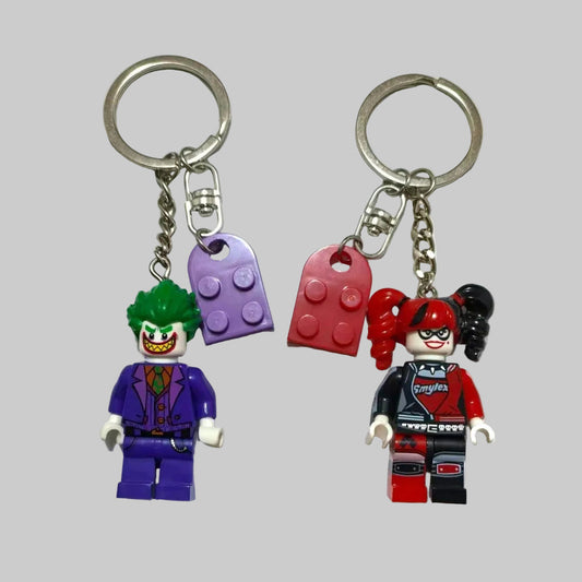 joker and harley quinn lego set